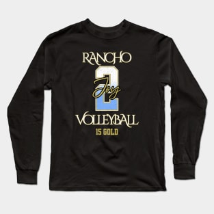 Joy #2 Rancho VB (15 Gold) - Black Long Sleeve T-Shirt